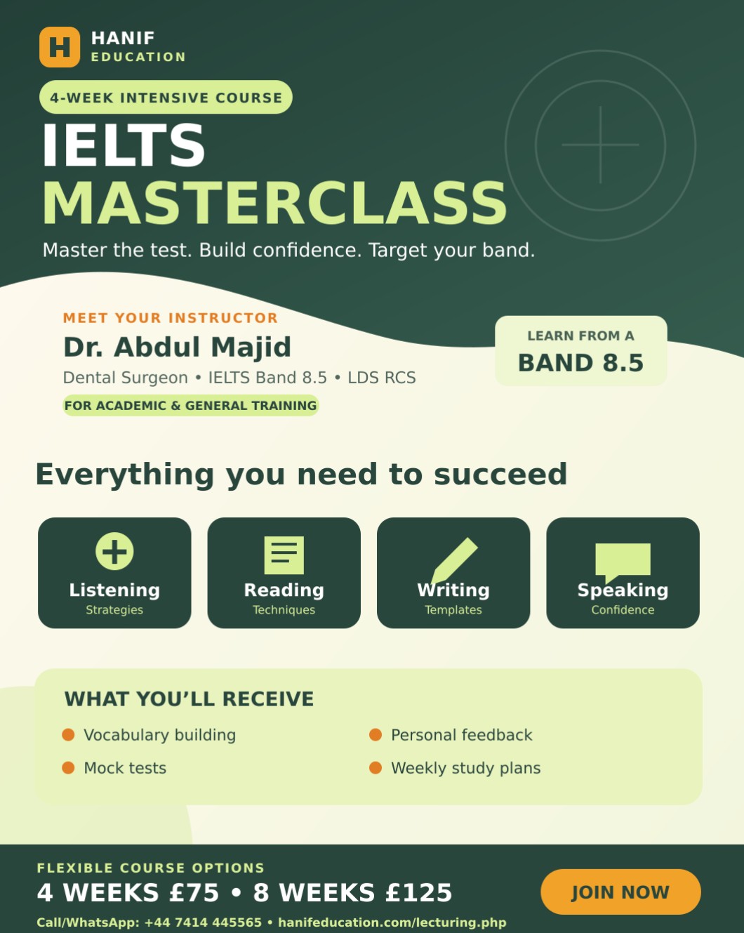 IELTS Master Class